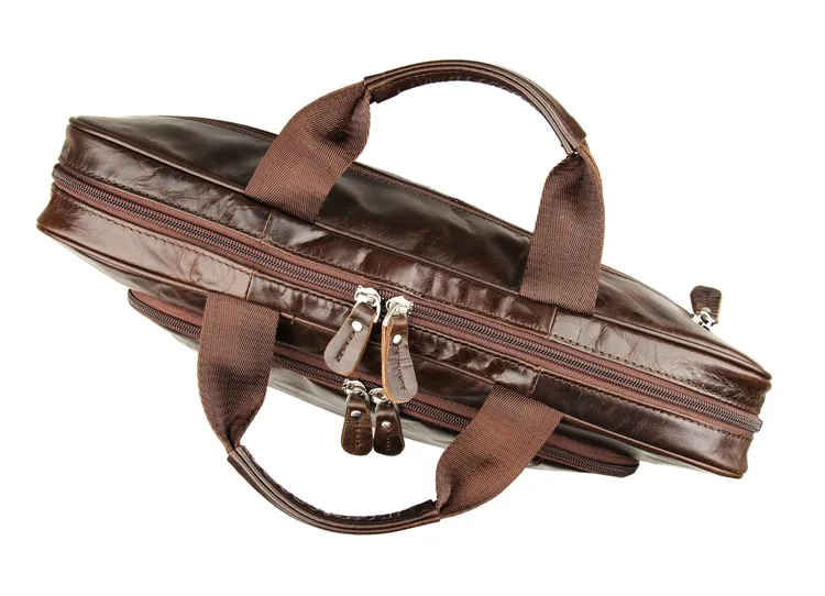 Новые продукты 100% натуральная винтажная сумка для ноутбука деловой портфель