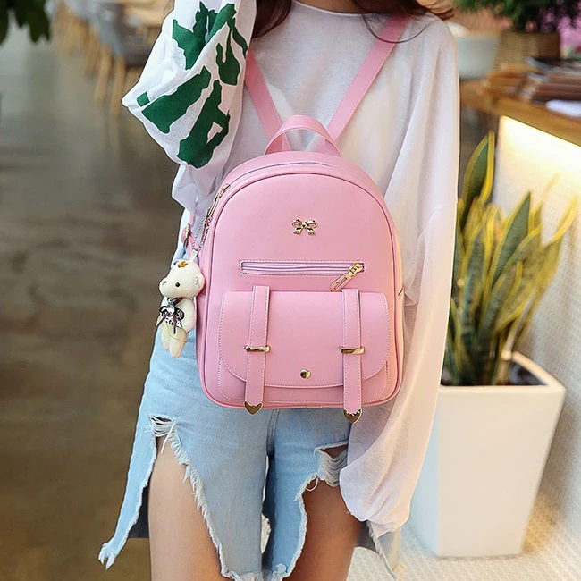 HCH женские рюкзаки модная сумка через плечо из искусственной кожи однотонный