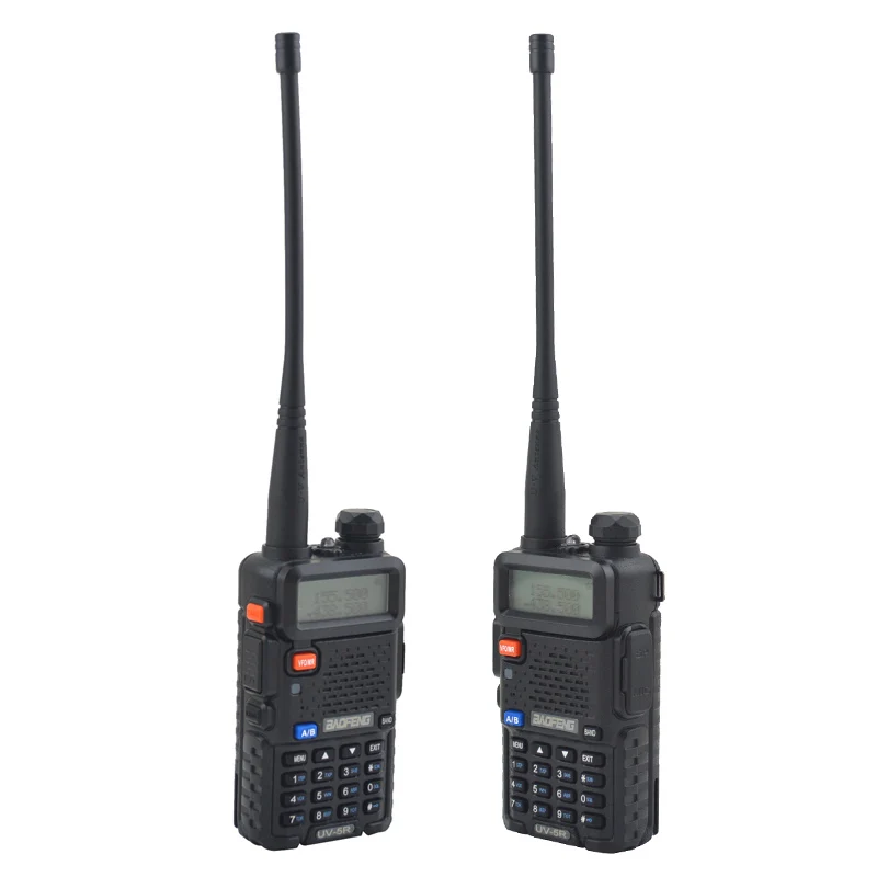 Рация BAOFENG портативная Двухдиапазонная рация VHF/UHF 136 174 МГц и 400 520 FM радио 5r с
