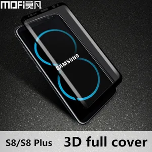for samsung galaxy s8 glass tempered 3d full cover screen protector for samsung s8 plus glass galaxy s8 mofi tempered glass free global shipping