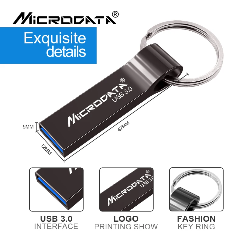 USB 3,0, металлический флеш-накопитель, 32 ГБ, 64 ГБ, 128 ГБ, флеш-накопитель, водонепроницаемый, usb флеш-накопитель, ручка, 16 ГБ, USB флешка, флеш-диск, высокая скорость, USB3.0