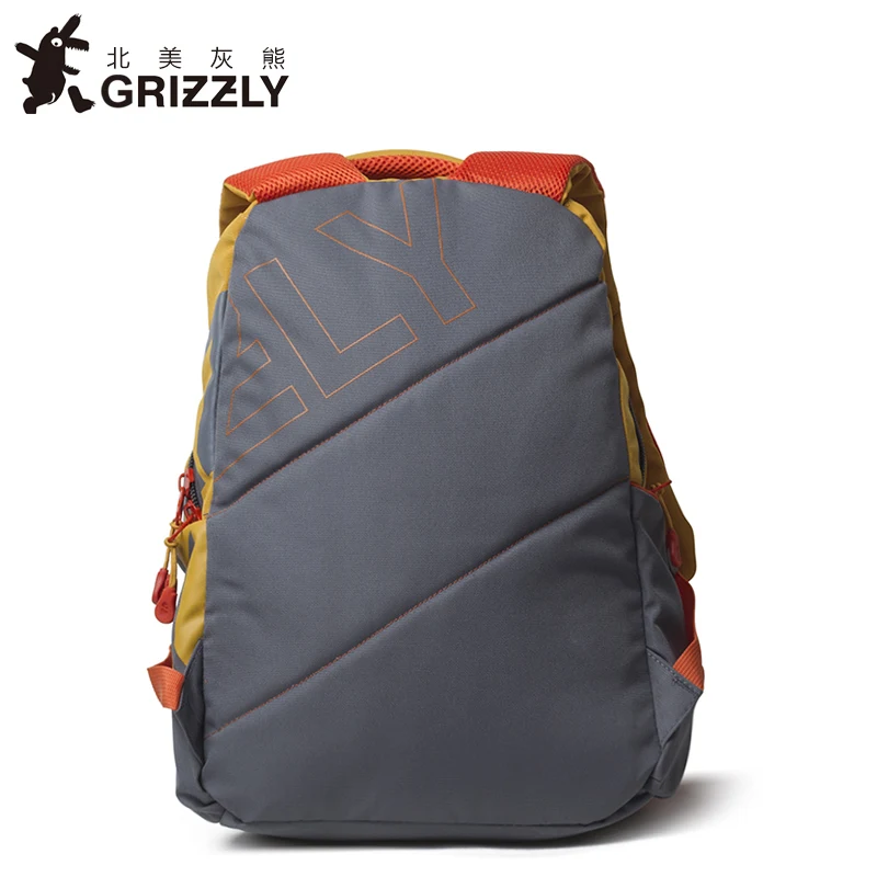 Гризли Новая мода Для мужчин рюкзак Повседневное Mochila для мальчиков-подростков