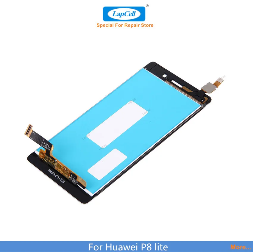 10 шт LapCell для Huawei P8 Lite ЖК дисплей Дисплей Сенсорный экран планшета Ассамблеи