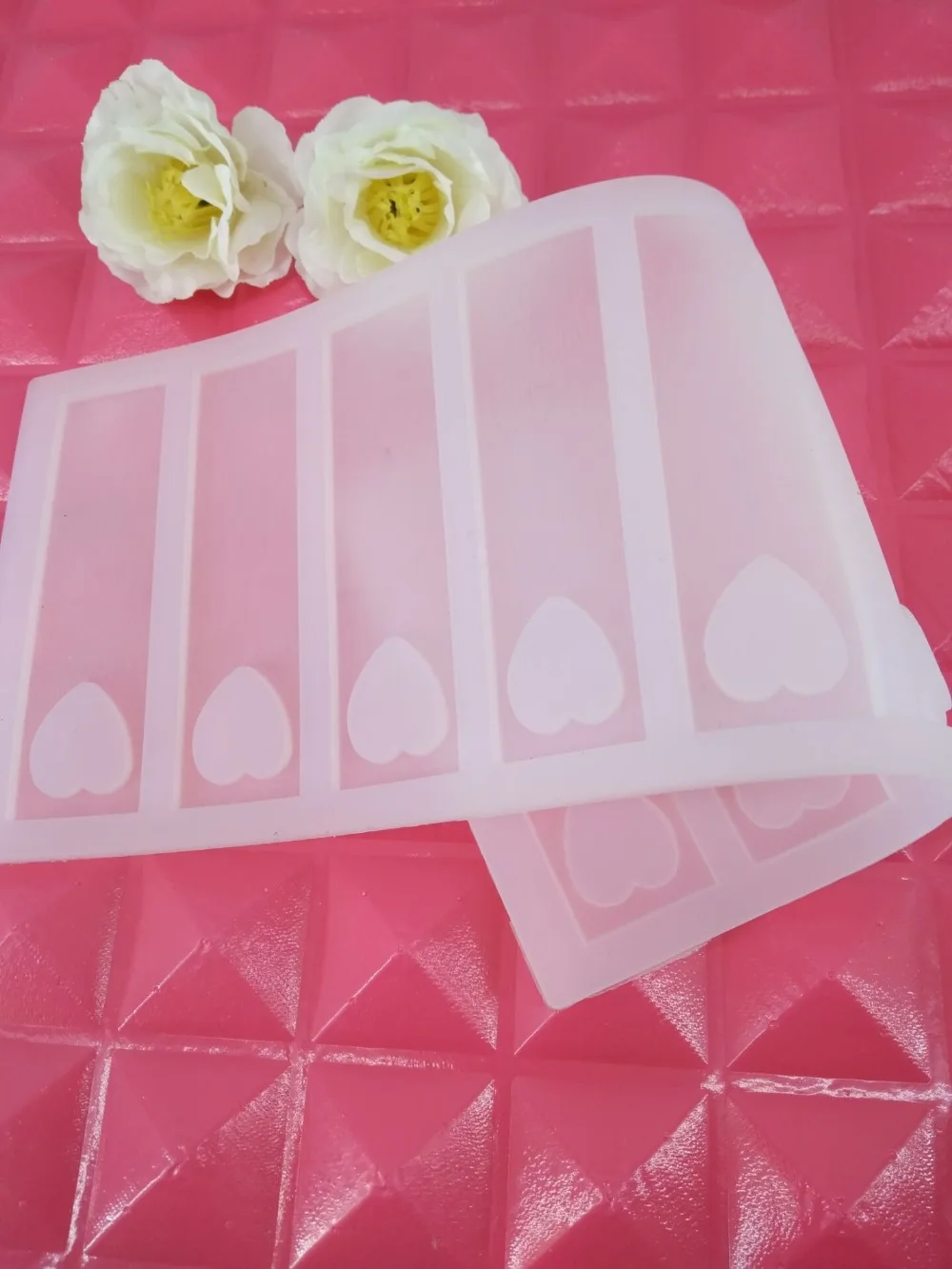 Полые сердца DIY силиконовые формы шоколада формы для выпечки на день рождения торт печенье украшения инструменты шоколадная форма трафарет Маффин Пан