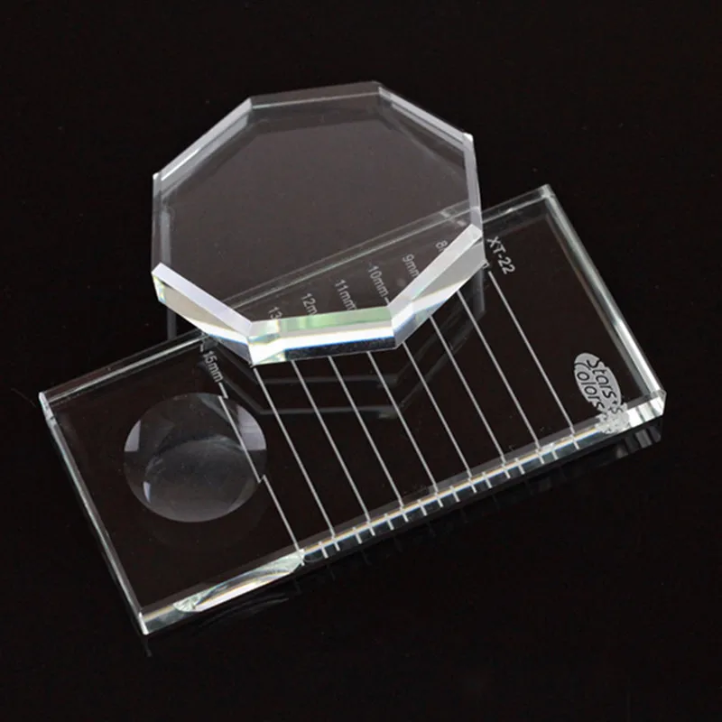 Новый Керамика ресниц Плитки Индивидуальный Наращивание поддон Smart клей кольцо