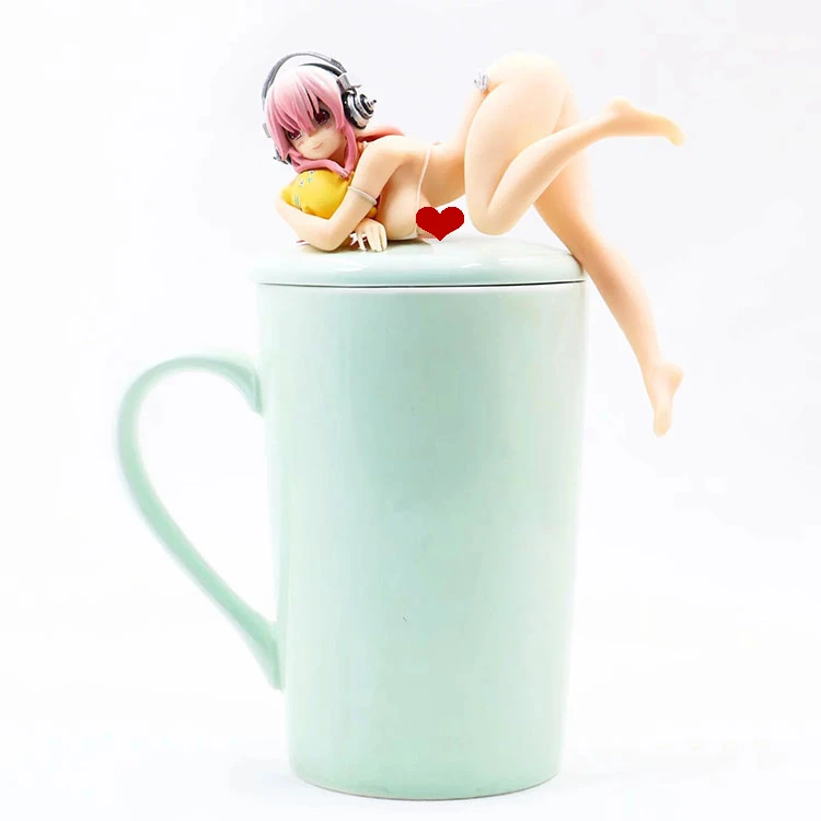 Белый бикини обновление Супер Sonico ПВХ фигурку Коллекция Модель игрушечные