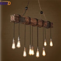 iwhd industrial vintage loft style led pendant lights american retro pendant lamp rh wooden droplight fixtures for home lighting