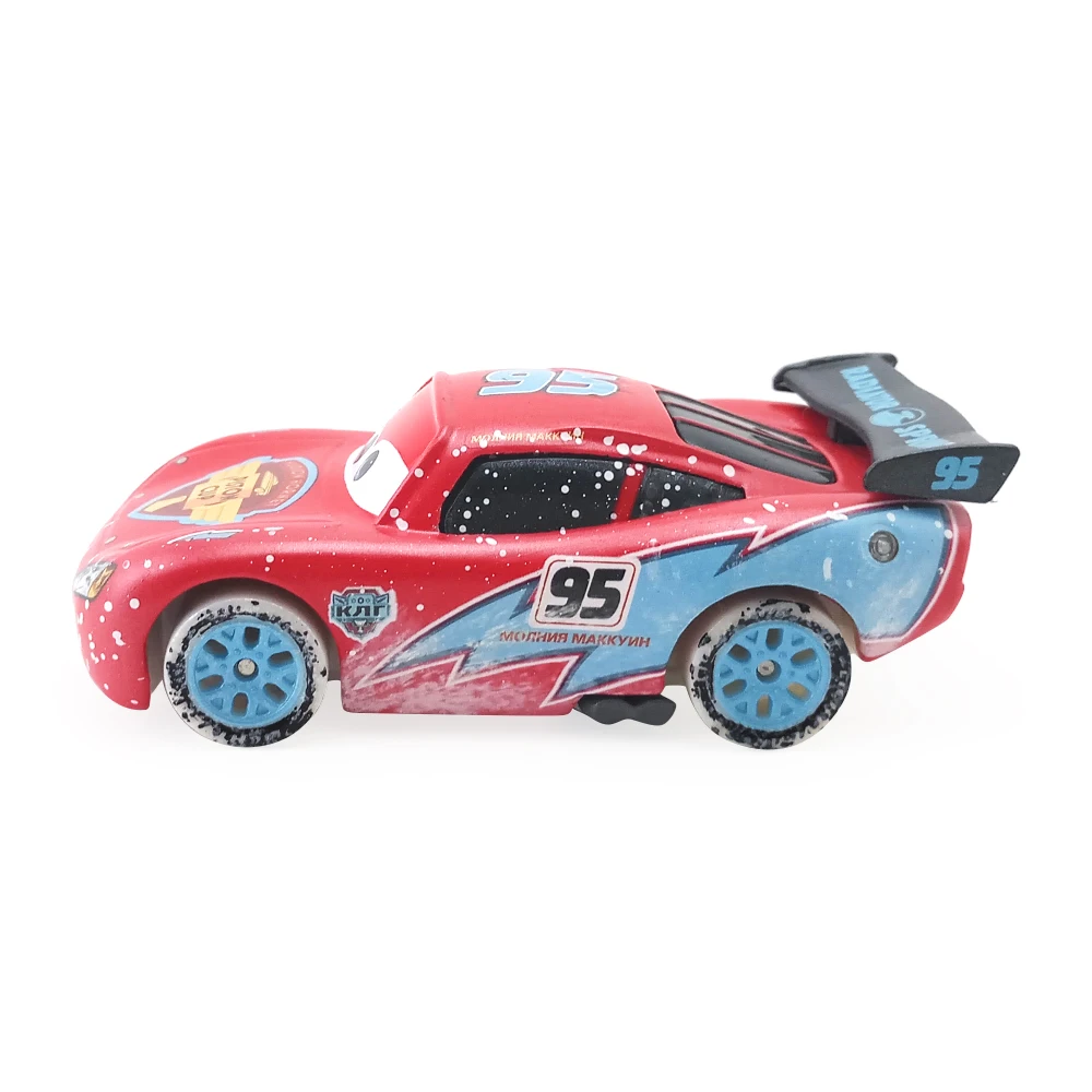 Disney Pixar Автомобили чашка для льда Гонщик Маккуин 1:55 Diecast металла Игрушечная