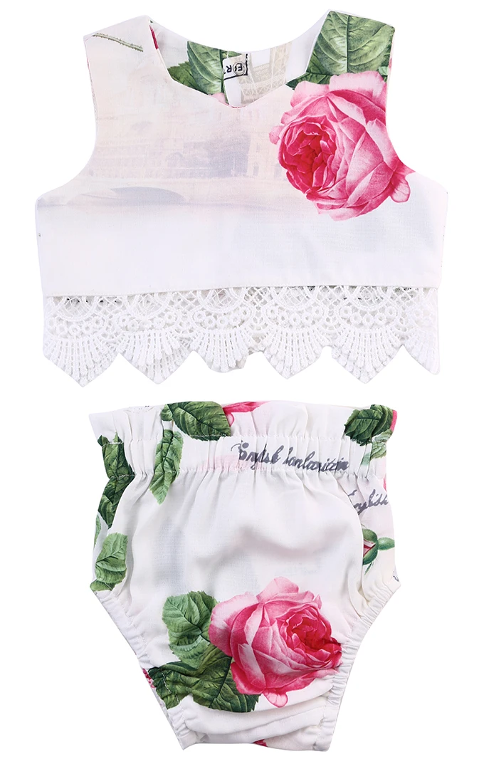 Новинка 2017 года Лидер продаж летние милые кружевные топы с цветочным принтом для