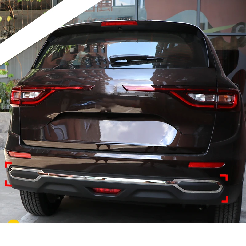 Lsrtw2017 нержавеющая сталь заднего бампера для renault koleos