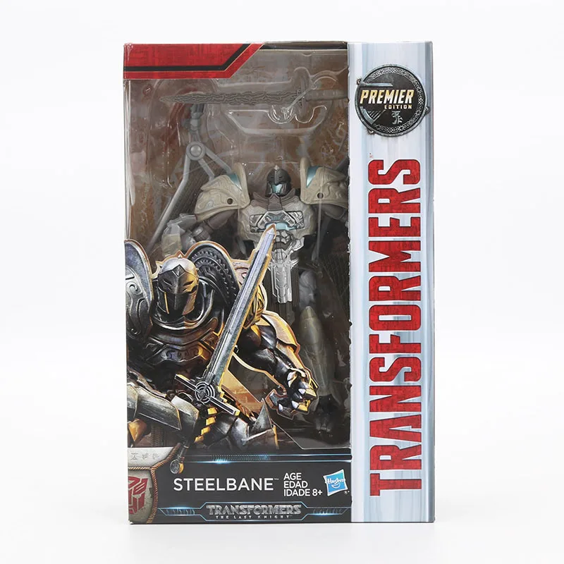Трансформеры игрушки последний рыцарь Премиум Издание Steelbane Deluxe Dinobot Slug Autobot Sqweeks Фигурки Коллекция Модель