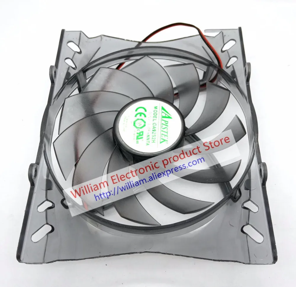 Оригинальный вентилятор GA92S2H DC12V 0.35A PLA09215D12M 2 линии для охлаждения графических