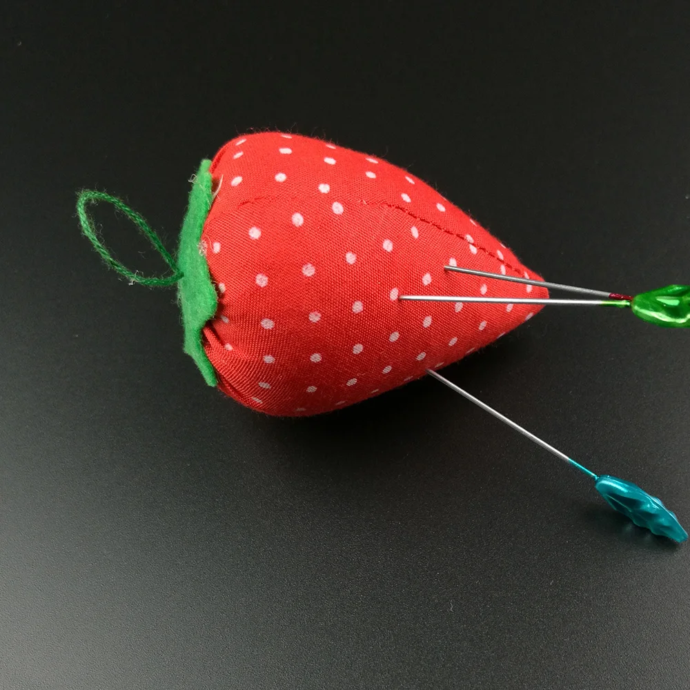2 шт. DIY ремесло клубника дизайн ИГЛА ДЕРЖАТЕЛЬ подушки набор для шитья pinbucks PP