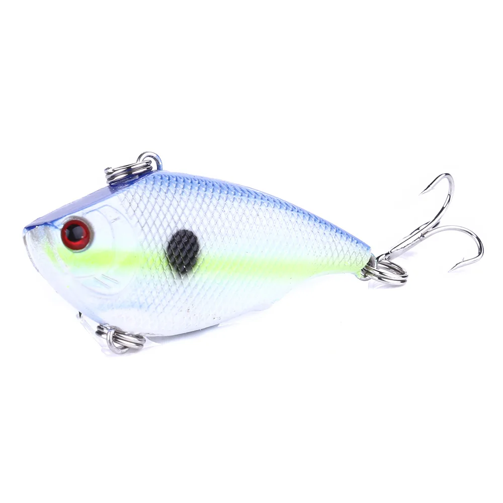 1 шт. 55 мм игровая VIB пластиковая приманка crankbait 7 5 г вибрационная рыболовная