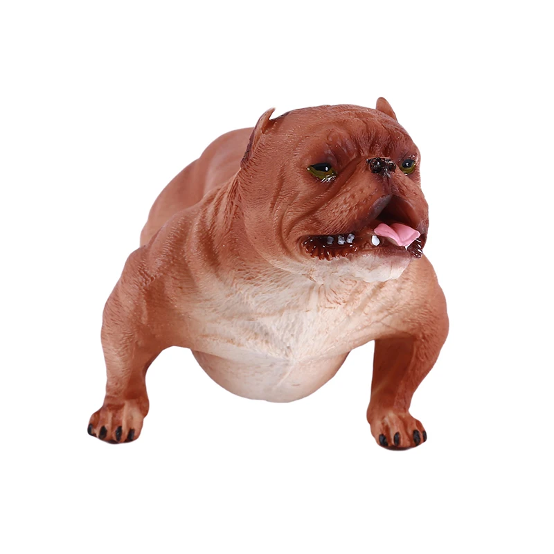 Лучшие продажи милое яркое моделирование ферма животное французский бульдог