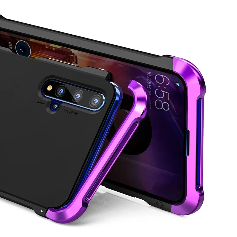 Для huawei P30Pro P30 чехол Гибридный Алюминиевый металлический бампер жесткий пластиковый противоударный чехол для huawei Honor 20 20 Pro P30 чехол для телефона