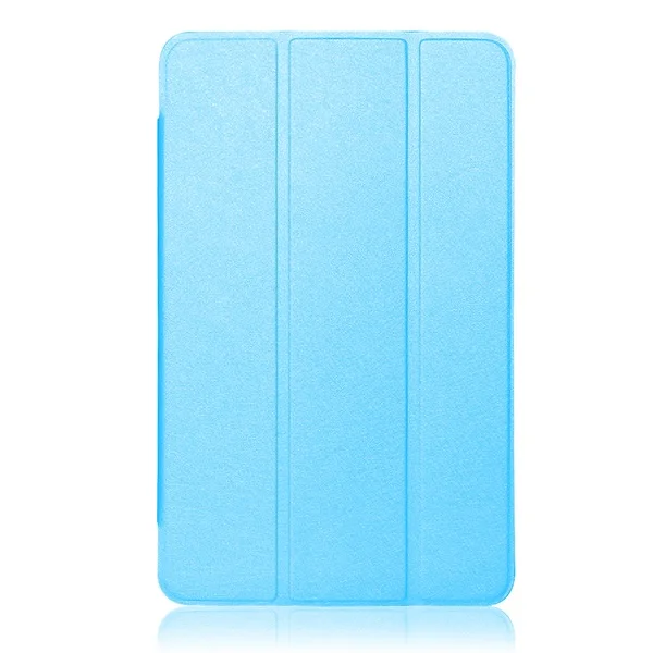 Для samsung Galaxy Tab A 10,1 SM-T580 T580N T585 T585C чехол для планшета с подставкой держатель из искусственной кожи тонкий светильник защитный чехол - Цвет: sky blue