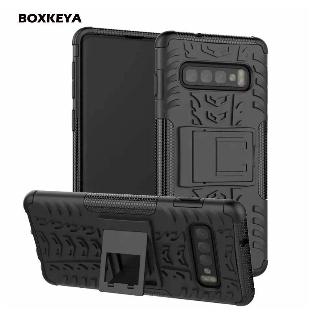 Силиконовый чехол для Samsung Galaxy S10 E Heavy Duty Armor противоударный Гибридный Жесткий