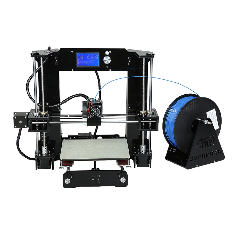 Anet A6/автоматическое выравнивание A6 3D принтер Полный акриловый каркас