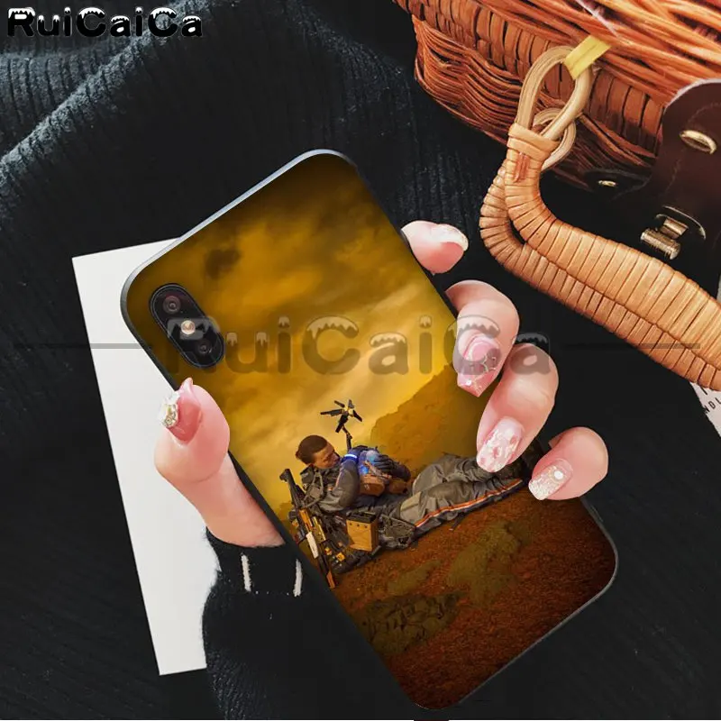 A10 RuiCaiCa Death Stranding Мягкий Силиконовый ТПУ чехол для телефона Apple iPhone 8 7 6 6S Plus X XS MAX 5 5S SE XR сотовые телефоны - Цвет: A10