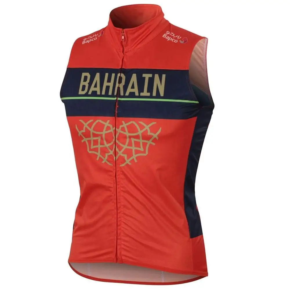 bor bahrai pro team sunweb велосипедный ветрозащитный жилет с 3 карманами дышащий мужской летний MTB windstopper Ropa Ciclismo велосипедный жилет - Цвет: bor bahrai