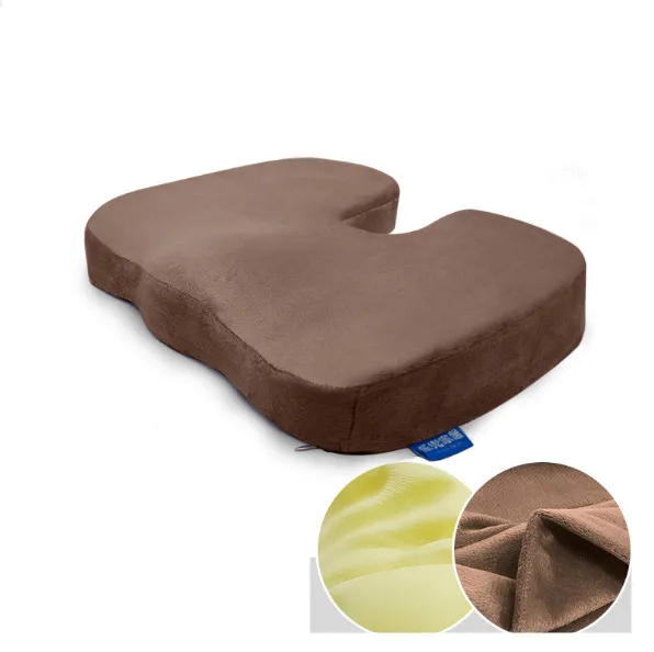 Ортопедическая подушка для сидения из пены с эффектом памяти Coccyx-помогает от