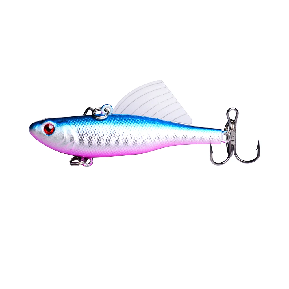 1 шт. с классными клепками в виде баланс VIB подледной рыбалки приманки Wobbers