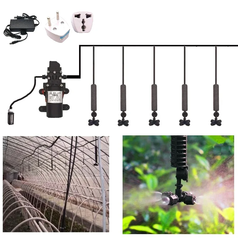 Шланг водяной 8/11 мм 4/7 12 В постоянного тока|watering kit|automatic irrigationatomizing nozzle |