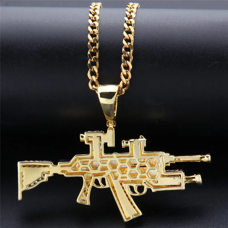 Iced Out кулон ожерелье для мужчин Новое поступление AAA модная, с цирконием хип хоп ювелирные изделия кубинская цепь ожерелье