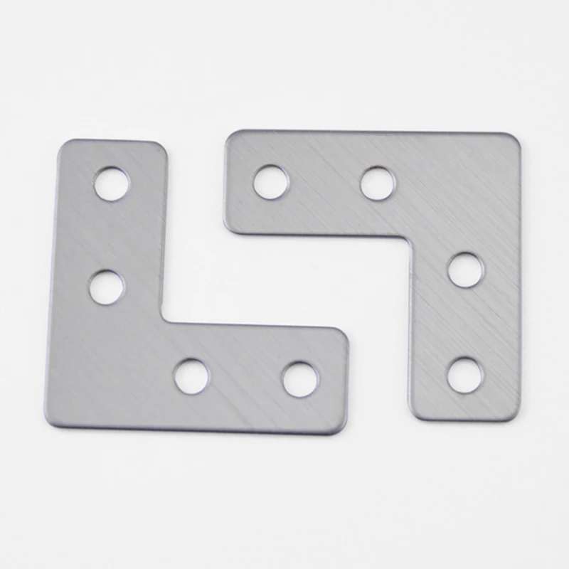 8 шт. нержавеющая сталь Staight 90 градусов Угловые скобы для мебели фурнитура прямые