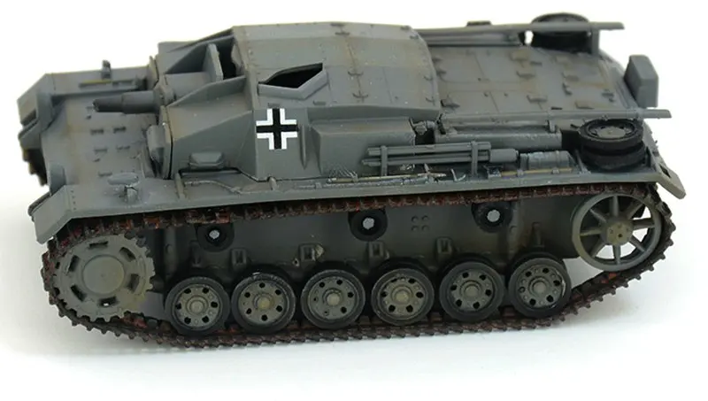 Предварительно построенный 1/72 масштаб StuG III Ausf. C/G Германия бронированная Боевая машина Вторая мировая война хобби Коллекционная готовая пластиковая модель