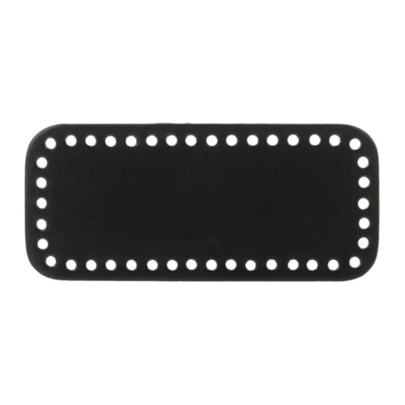 Модная новинка 1 шт. прямоугольное дно с отверстиями для вязаной Сумки из