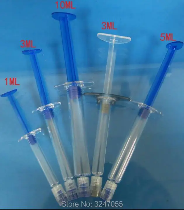 5 мл 100 шт./лот пустой пластиковый тонкий косметический шприц бутылка DIY крем для