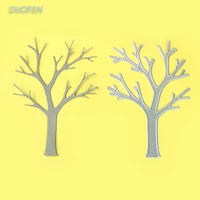 1pc tree trunk stencil metal cutting die for diy craft projects scrapbook paper album papercraft greeting cards decorations