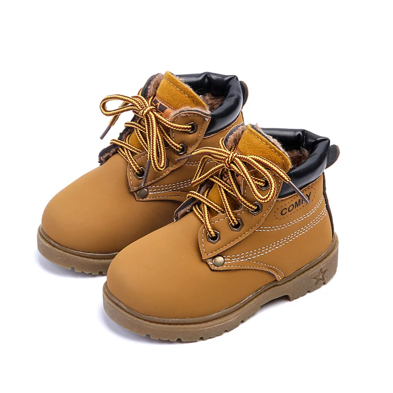 Детские зимние ботинки кожаные для мальчиков и девочек|girls leather boots|leather boots
