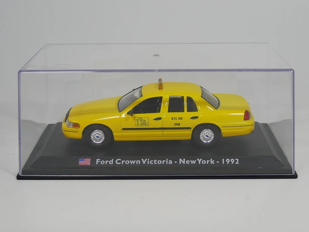 Leo модель 1:43 Ford Crown Victoria New York taxi 1992 США такси литой модельный автомобиль