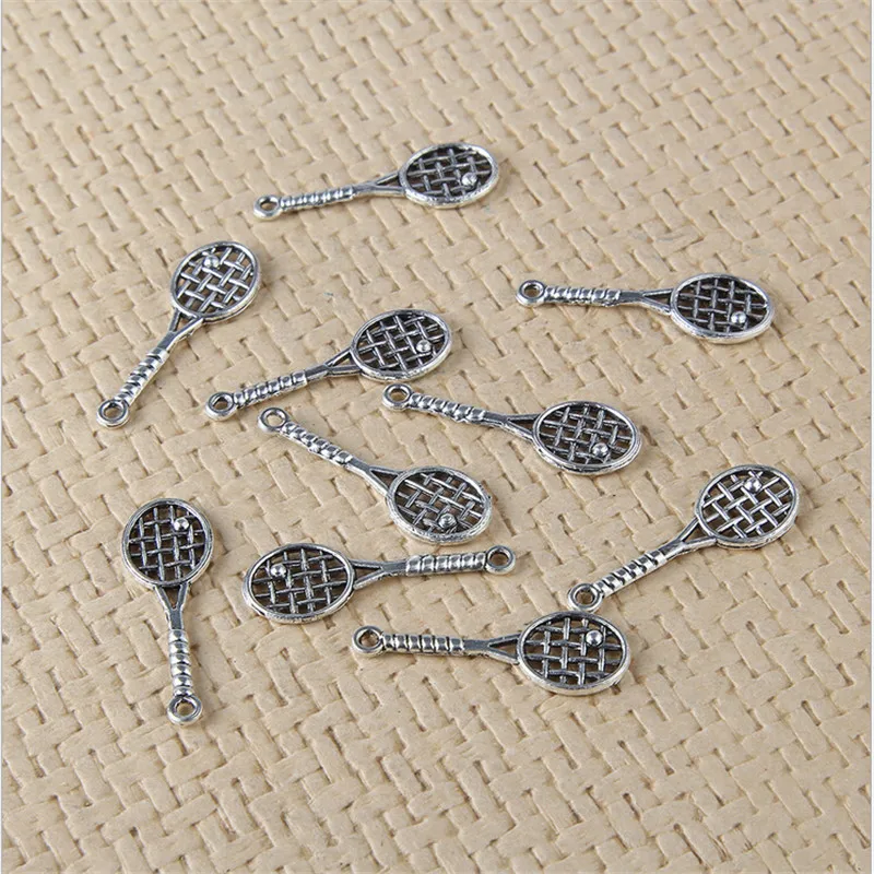 5 шт./лот новые трендовые подвески для теннисной ракетки diy браслета ожерелье