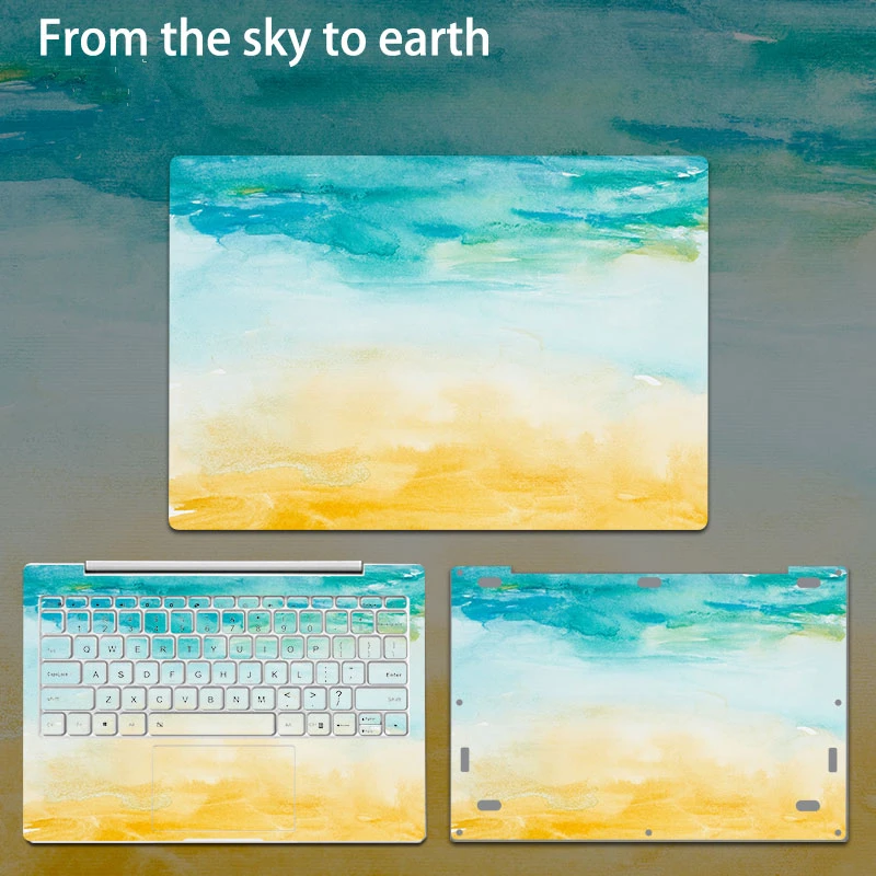 Цветная стильная наклейка для ноутбука Xiao mi notebook mi Air 12,5 13,3 Pro 15,6 дюймов наклейка на весь корпус виниловая кожа для ноутбука Xiao mi