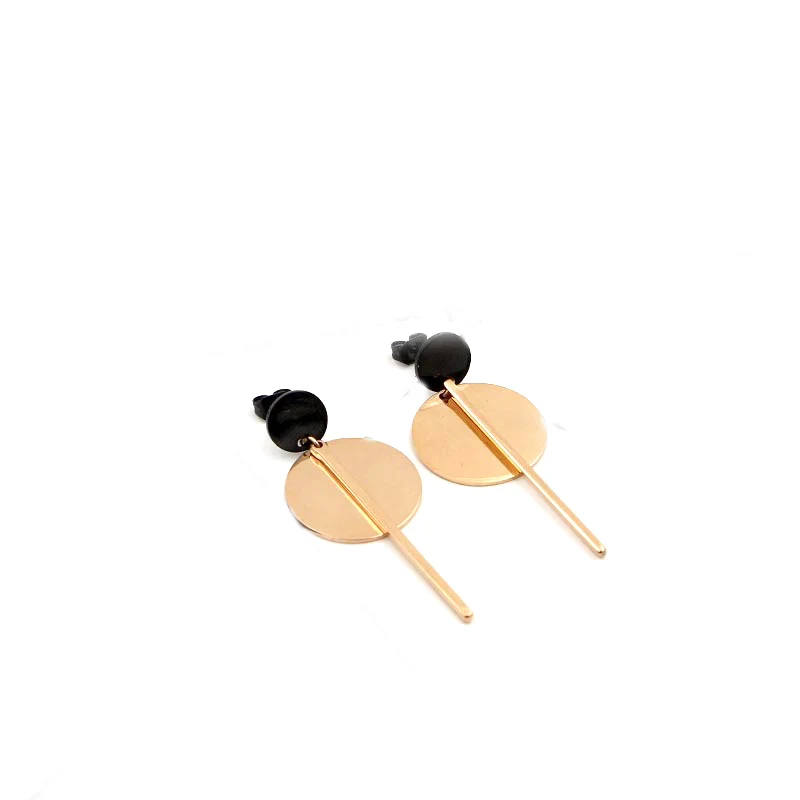 

2017 Fashion Jewelry Earrings for Women Round Stud Earings Earrings stainless steel stud earrings for women