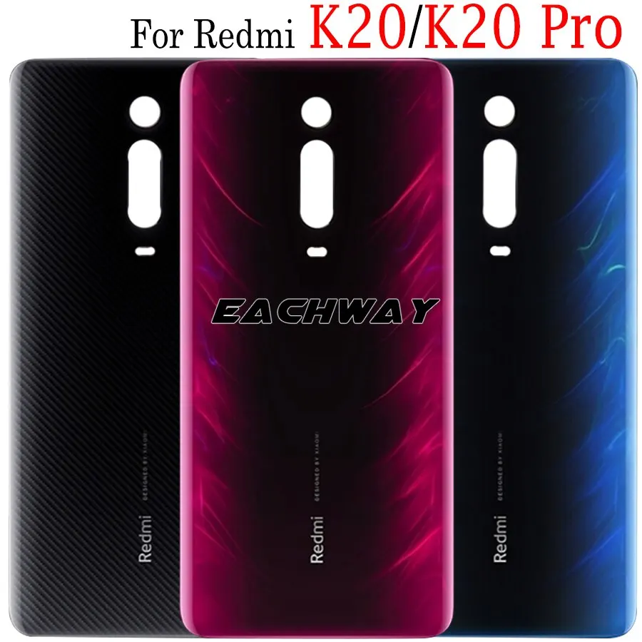 Xiao mi Red mi k20 Крышка для батареи для двери mi 9T Pro задний Чехол для задней панели красный mi K20 Pro запасные части для двери батареи K20