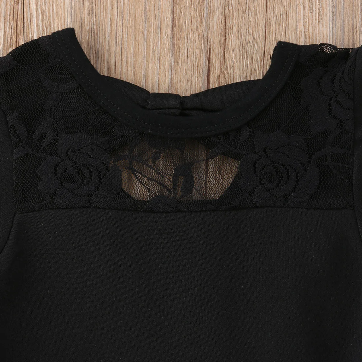 Fashion Lace Baby Girls Dress Long Sleeve Princess Ruffle Toddler Black Blue Girl Sundress Dresses Summer | Детская одежда и обувь