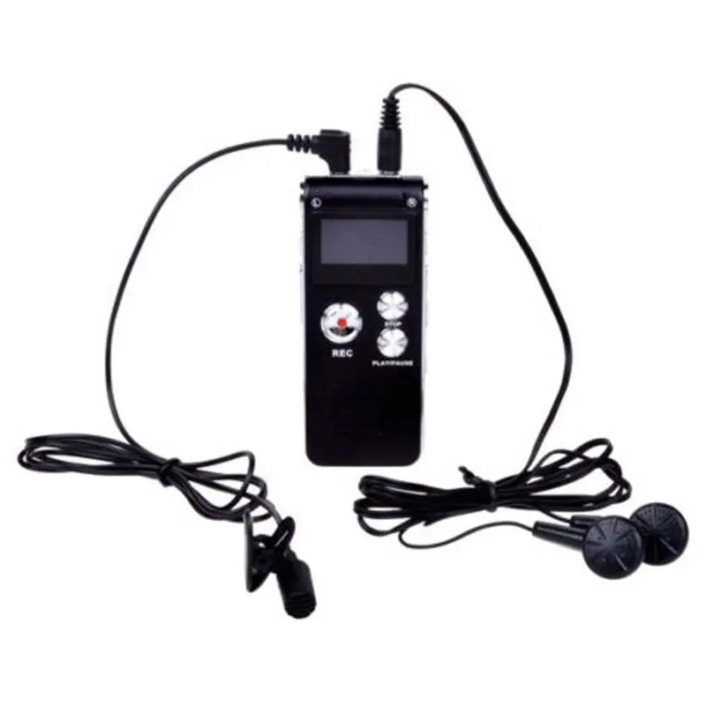 Перезаряжаемый Цифровой диктофон 8 Гб Диктофон MP3 плеер запись | Электроника