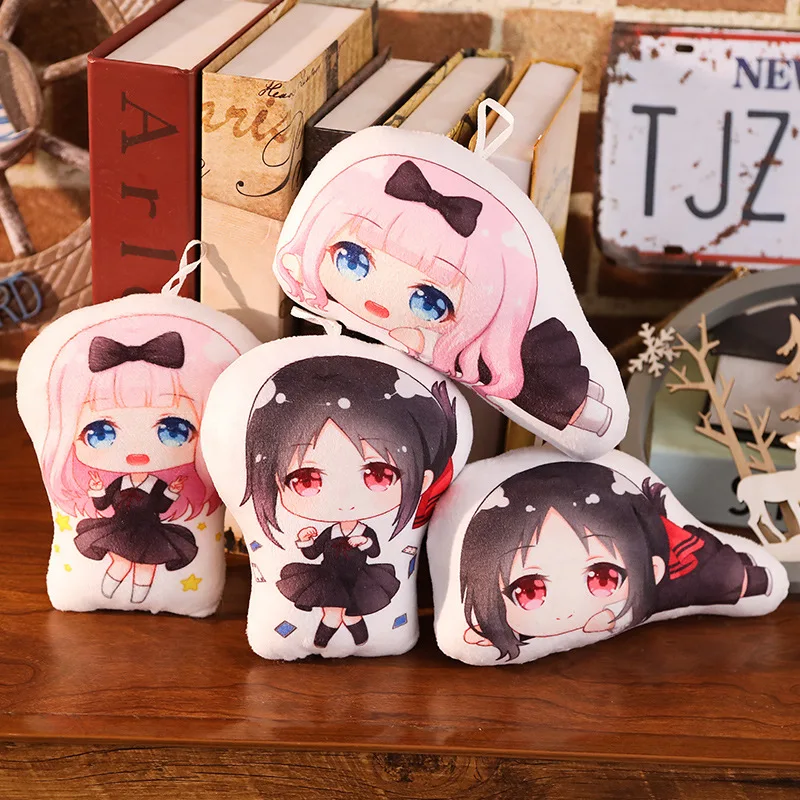 Shinomiya Kaguya Fujiwara Chika Подушка Игрушка Аниме Кагуя сама любовь война короткая