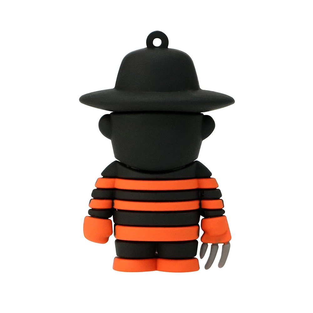 USB флеш-накопитель 128 ГБ, мультфильм Фредди против Джейсона, флеш-накопитель 64 ГБ, флешка 4 ГБ 8 ГБ 16 ГБ 32 ГБ, карта памяти, внешний накопитель