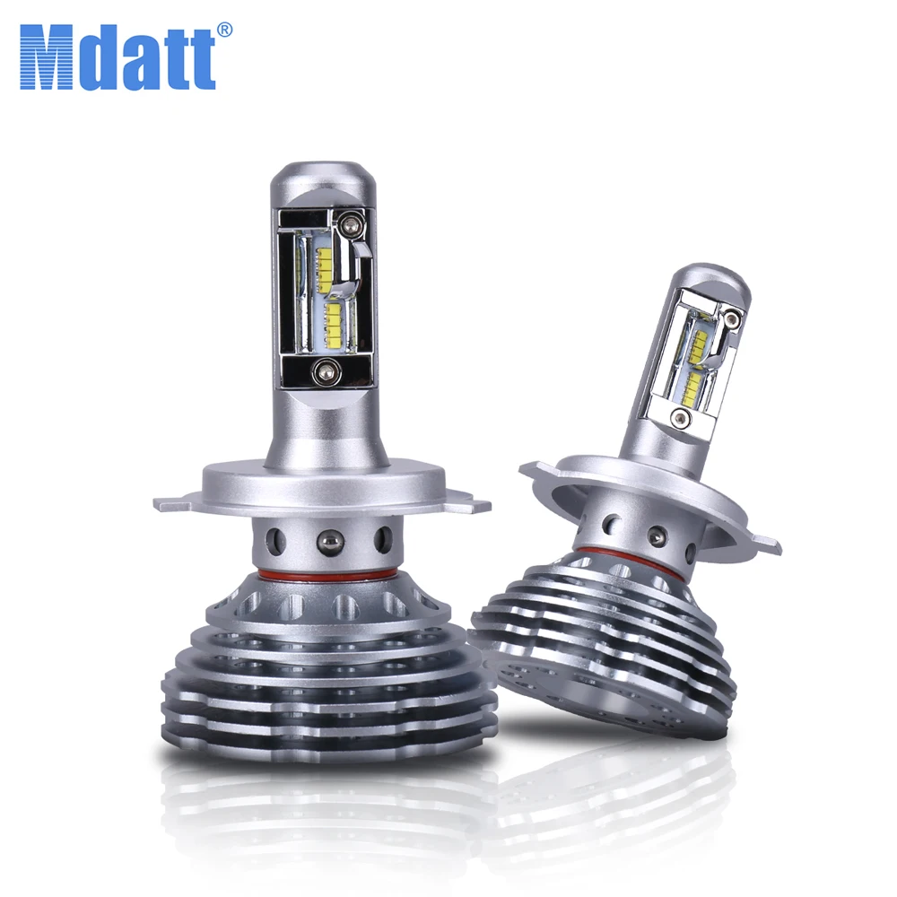 Светодиодные лампы Mdatt для автомобильных фар регулируемый луч H8 H9 нового