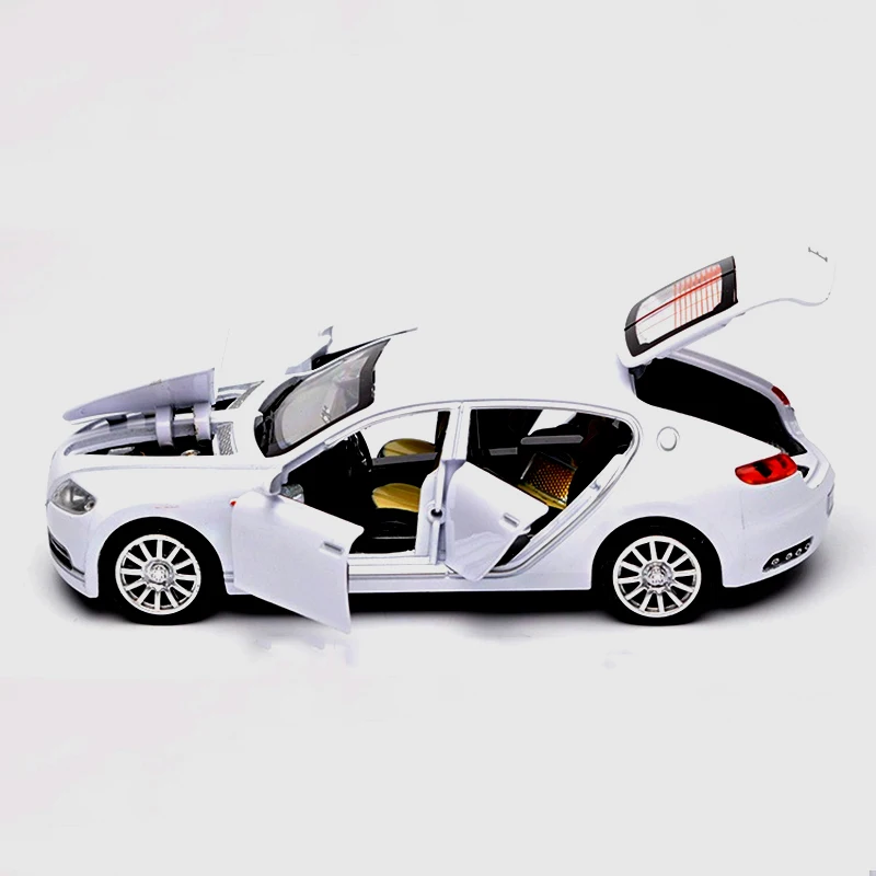 1/32 Bugatti Veyron 16C Galibier литые под давлением металлические модели автомобилей электронные игрушки для автомобилей на день рождения Рождественский подарок для мальчиков детские игрушки