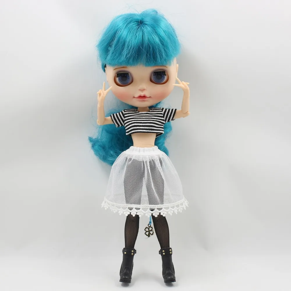 Icy blyth doll licca классная одежда короткая рубашка черные леггинсы нижнее белье, только одежда без куклы