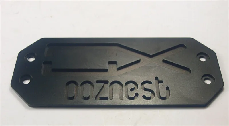 Набор алюминиевых пластин SWMAKER черного цвета Ooznest OX CNC для шагового двигателя 23