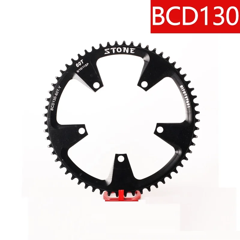 BCD130 круг Цепи узкая широкая цепь колеса для складной дорожный велосипед 1x система