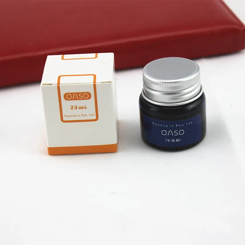 

Fountain Pen ink bottled 20ML 9 colors portable pen ink quality is not hurt penFountain Pen ink bottled 20ML 9 colors portable